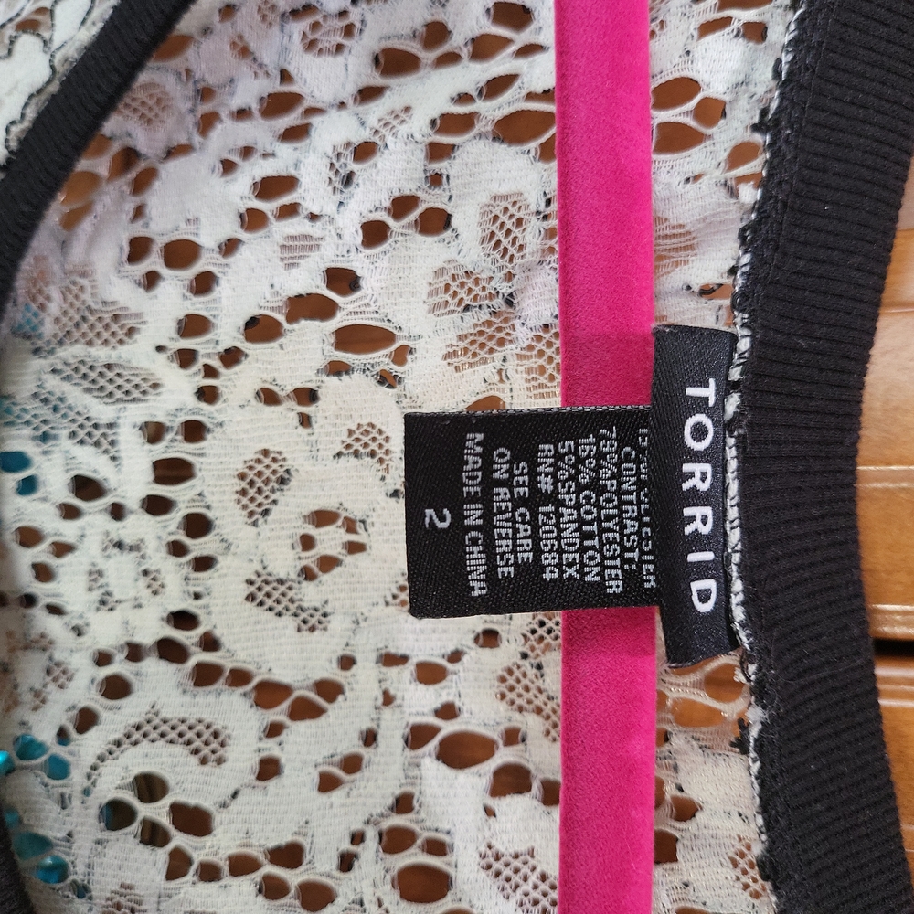 Torrid Lace Top - Picture 2 of 4